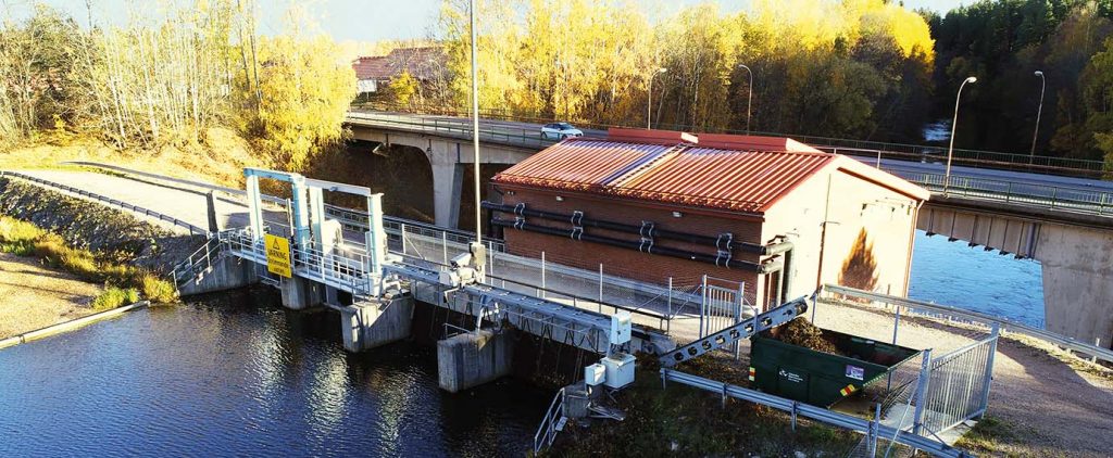 Gävle Energis vattenkraftverk Prästforsen